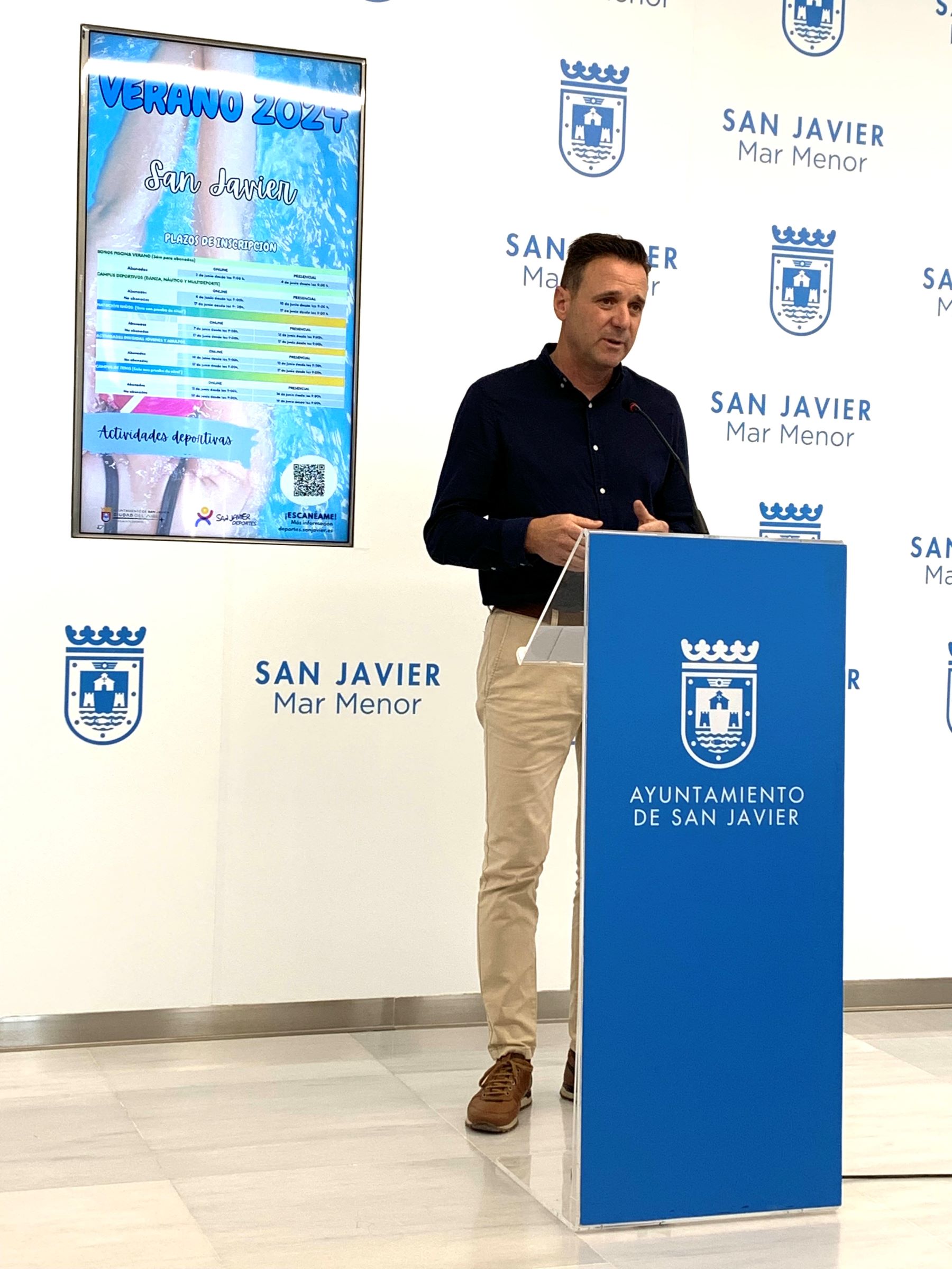 San Javier no da tregua a la práctica deportiva durante el verano 